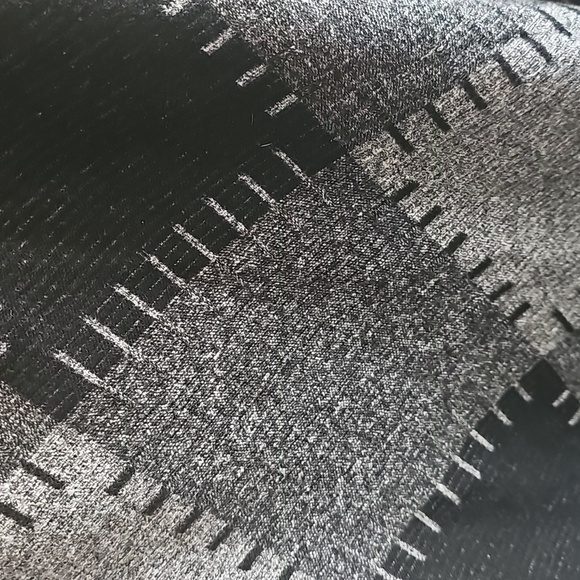 Elegant Black and Gray Women's Aline Skirt - Picture 3 of 6